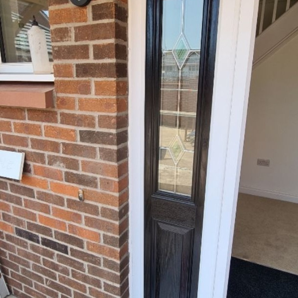 Front door respray — after