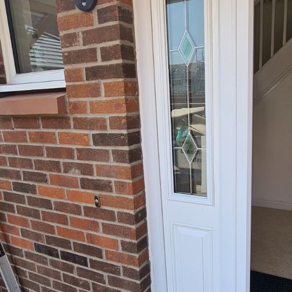 Front door respray — before